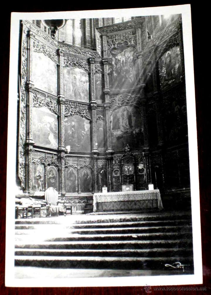 Postales: ANTIGUA FOTO POSTAL DE AVILA - CATEDRAL - COLECCION LOTY - NO CIRCULADA.
