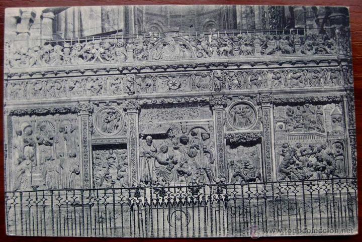 Postales: ANTIGUA FOTO POSTAL DE AVILA - LA CATEDRAL - FOTO MAYORAL ENCINAR - NO CIRCULADA.