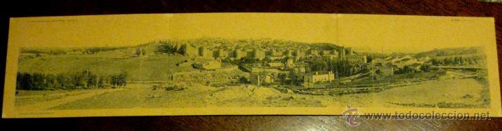 Postkarten: ANTIGUA POSTAL TRIPLE DE AVILA - VISTA PANORAMICA - CLICHE REDONDO DE ZU&Ntilde;IGA - SERIE 2.  - N&ordm; 1, 2,