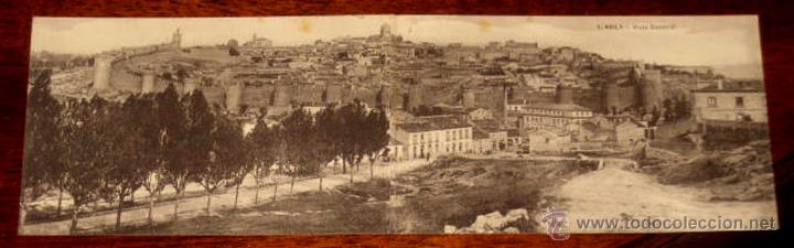 Postales: ANTIGUA POSTAL DOBLE DE AVILA - N. 1 - VISTA GENERAL - NO CIRCULADA.