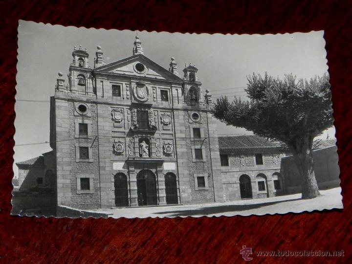Postales: ANTIGUA FOTO POSTAL - AVILA - FACHADA PRINCIPAL DEL CONVENTO DE SANTA TERESA - EDICIONES GARCIA GARR