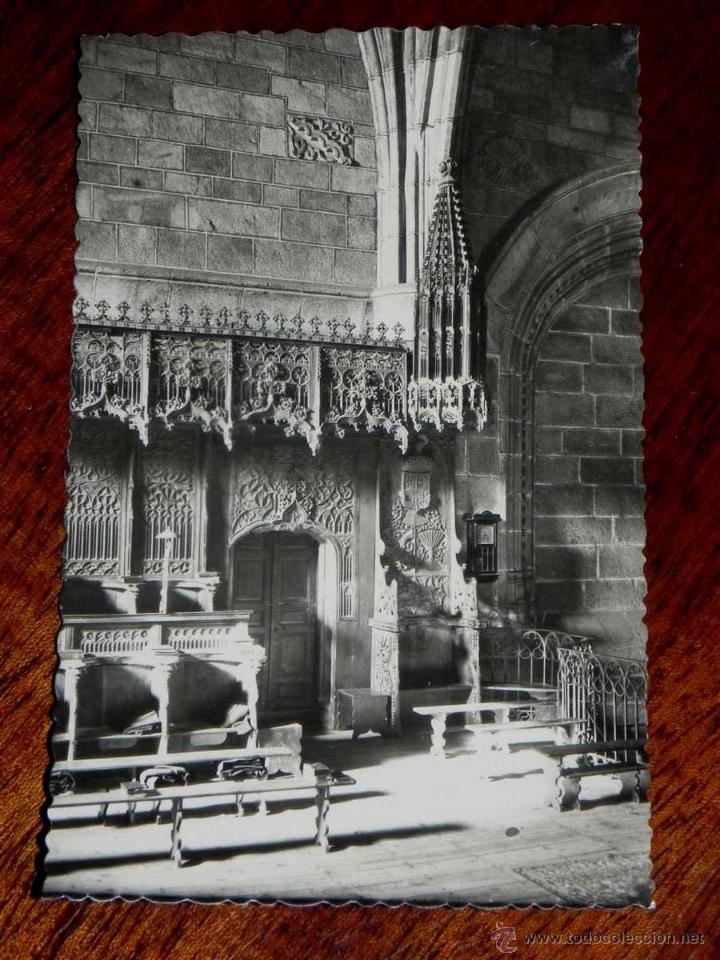 Postales: ANTIGUA FOTO POSTAL - AVILA - CONVENTO DE SANTO TOMAS - CORO - EDICIONES GARCIA GARRABELLA - 56 - SI