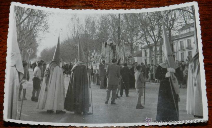 Postales: ANTIGUA FOTO POSTAL DE SEMANA SANTA, POSIBLEMENTE DE AVILA, FOTO RUALIS, NO CIRCULADA.