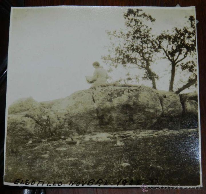 Postales: ANTIGUA FOTOGRAFIA DE SOTILLO DE LA ADRADA, AVILA, 1925, MIDE 8,5 X 8,5 CMS