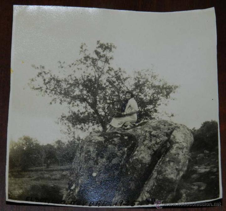 Postales: ANTIGUA FOTOGRAFIA DE SOTILLO DE LA ADRADA, AVILA, 1925, MIDE 8,5 X 8,5 CMS