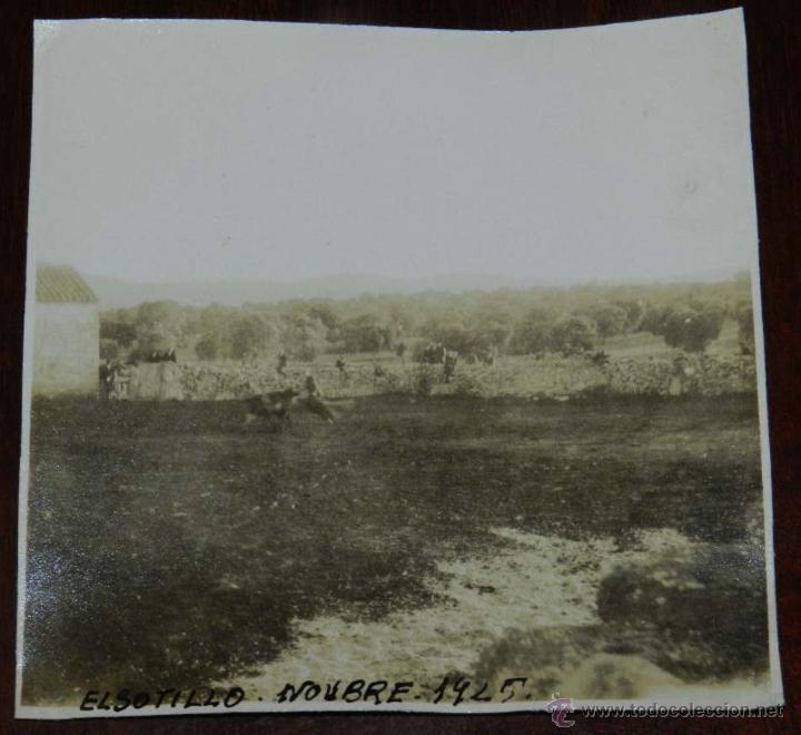 Postales: ANTIGUA FOTOGRAFIA DE SOTILLO DE LA ADRADA, AVILA, 1925, MIDE 8,5 X 8,5 CMS