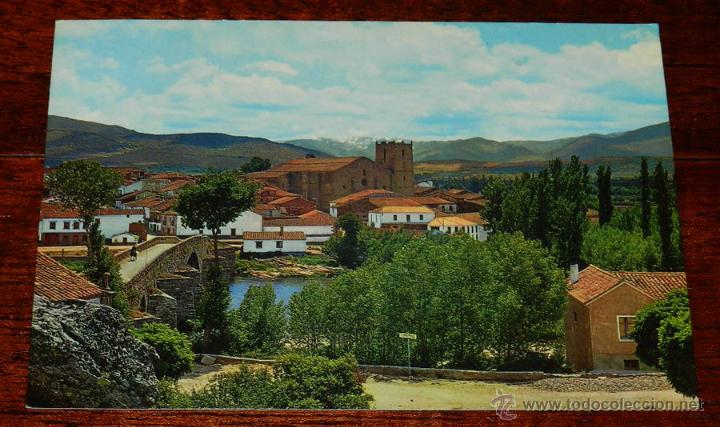 Postales: Antigua foto postal de Barco de Avila. n&ordm; 42. vista parcial e iglesia de la asucion. ed. stvdio. Cii