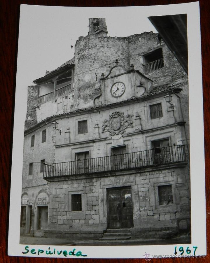 Postales: ANTIGUA FOTOGRAFIA DE SEPULVEDA, A&Ntilde;O 1967, MIDE 10,5 X 7,5 CMS.