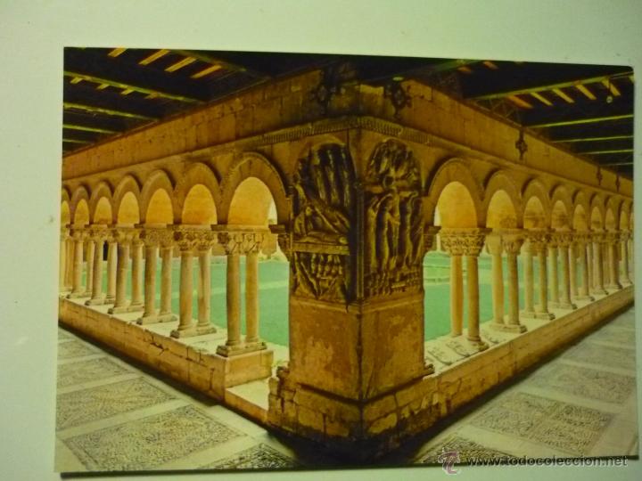 Postales: POSTAL ABADIA SANTO DOMINGO DE SILOS .-CLAUSTRO