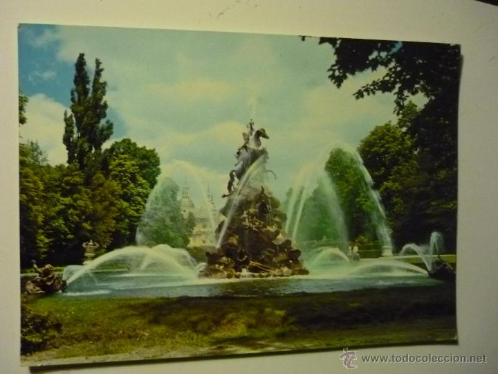 Postales: POSTAL GRANJA SAN ILDEFONSO-FUENTE DE LA FAMA  21 X 15