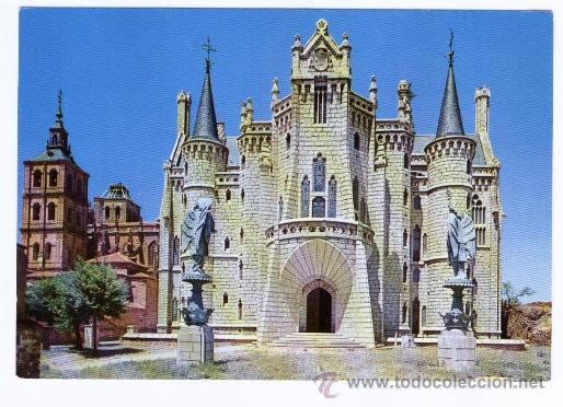 Postales: ASTORGA - PALACIO EPISCOPAL. - Foto 1