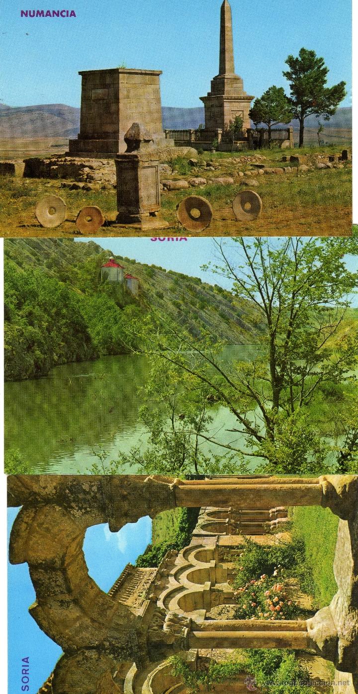 Postales: TRES POSTALES DE SORIA - Foto 1