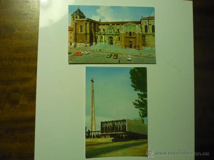 Postales: LOTE LEON -BASILICA S.ISIDORO .-SANTUARIO VIRGEN CAMINO