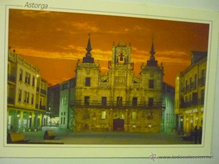 Postales: postal astorga .-ayuntamiento - Foto 1