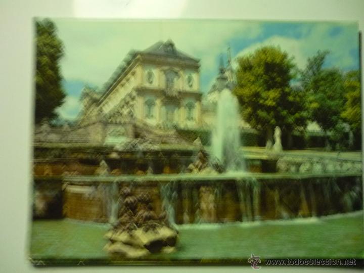 Postales: postal la granja san ildefonso -fuente selva y palacio &iexcl;&iexcl;grande&iexcl;&iexcl;