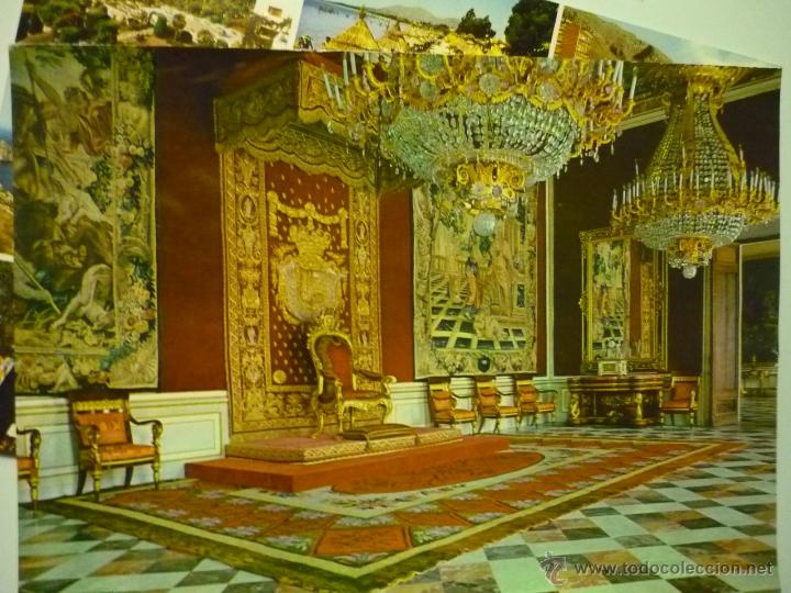Postales: postal la granja de s.ildefonso - palacio y salon trono &iexcl;&iexcl;grande&iexcl;&iexcl;
