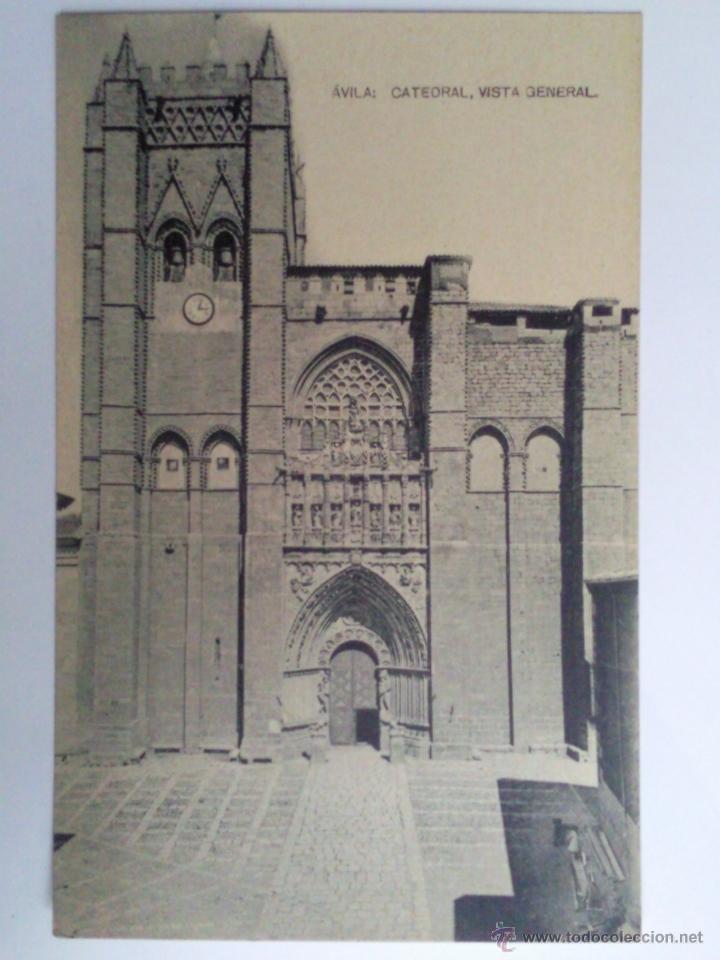 Postales: POSTAL AVILA - CATEDRAL, VISTA GENERAL