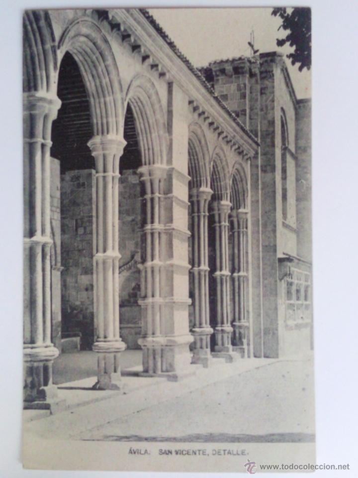 Postales: POSTAL AVILA SAN VICENTE, DETALLE