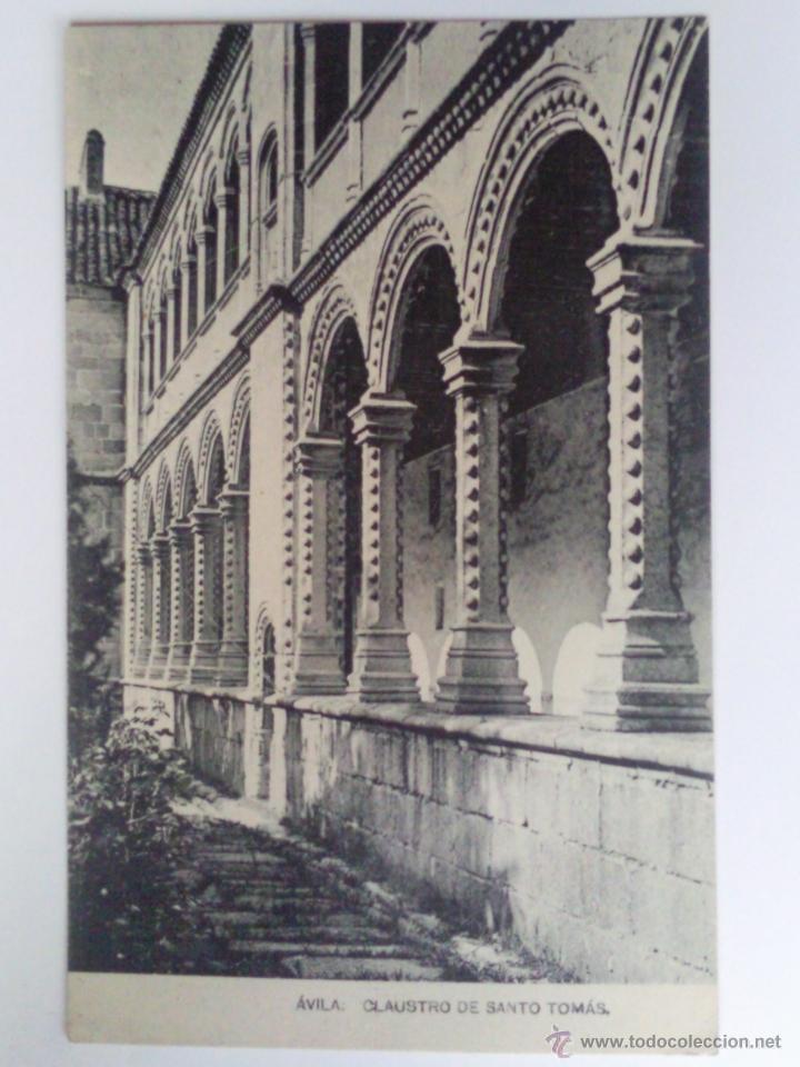Postales: POSTAL AVILA CLAUSTRO DE SANTO TOMAS