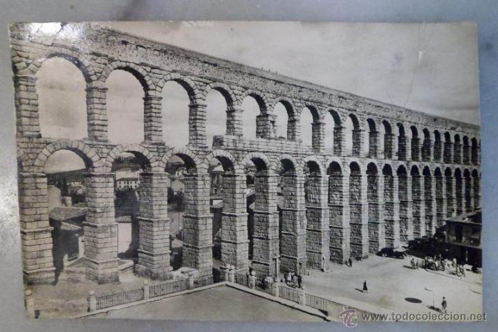 Postales: SEGOVIA, POSTAL CIRCULADA BLANCO Y NEGRO - Foto 1