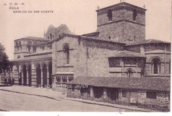Postales: AVILA - BASILICA DE SAN VICENTE