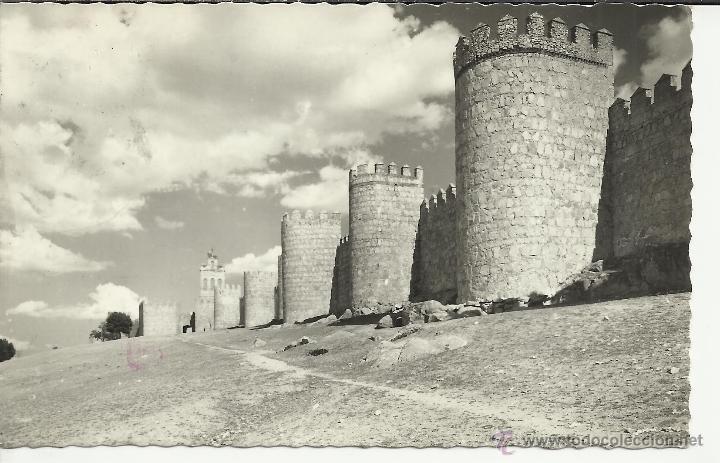 Postales: AVILA MURALLA ESCRITA