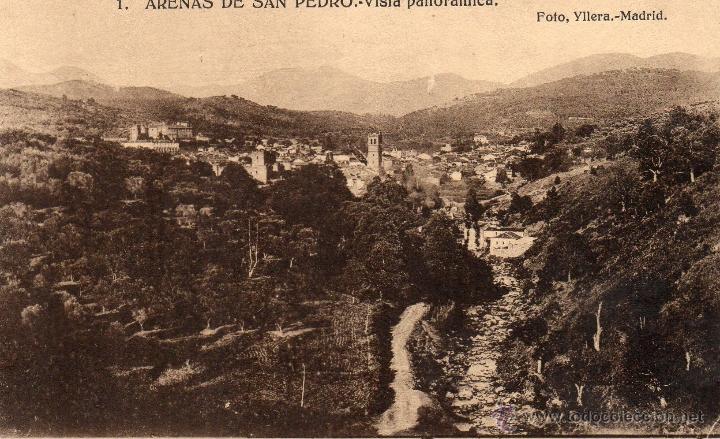 Postales: arenas de san pedro. 1 v panor&aacute;mica