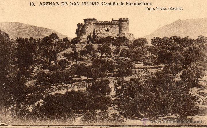 Postales: arenas de san pedro. 10 castillo mombeltr&aacute;n
