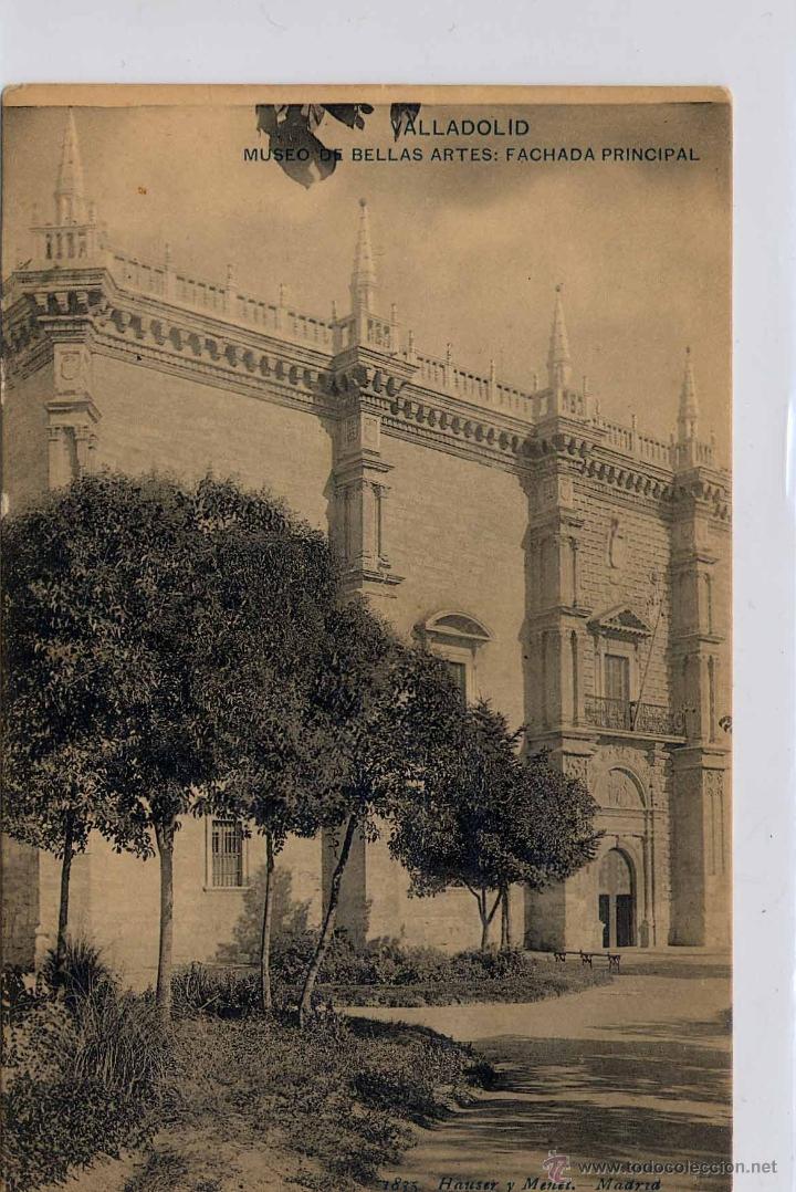 Postales: VALLADOLID.- MUSEO DE BELLAS ARTES-FACHADA PRINCIPAL