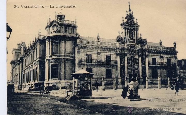 Postales: VALLADOLID.- LA UNIVERSIDAD