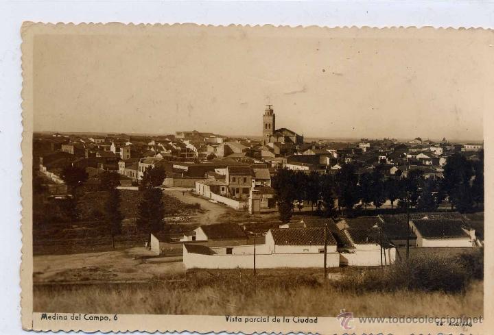 Postales: MEDINA DEL CAMPO (VALLADOLID).- VISTA PARCIAL DE LA CIUDAD