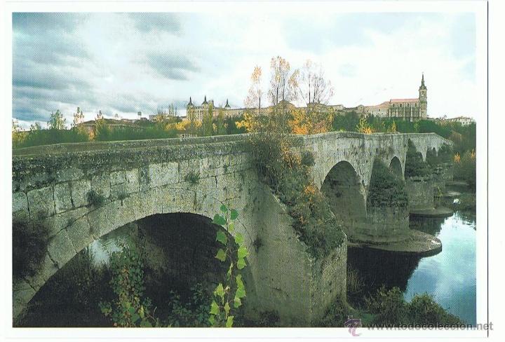 Postales: POSTAL VISTA DEL PUENTE DE LERMA ( BURGOS ) SIN CIRCULAR