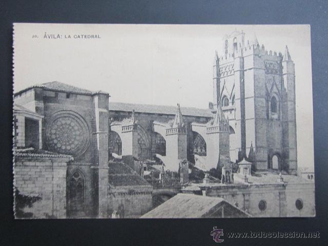 Postales: Postal &Aacute;vila. La Catedral. - Foto 1