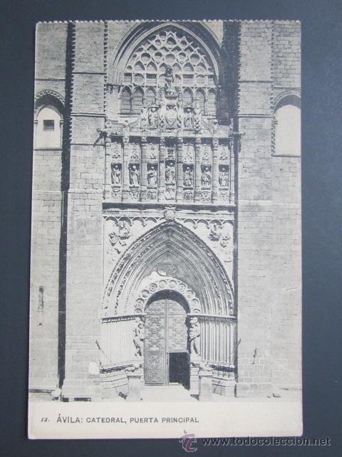 Postales: Postal &Aacute;vila. La Catedral. - Foto 1