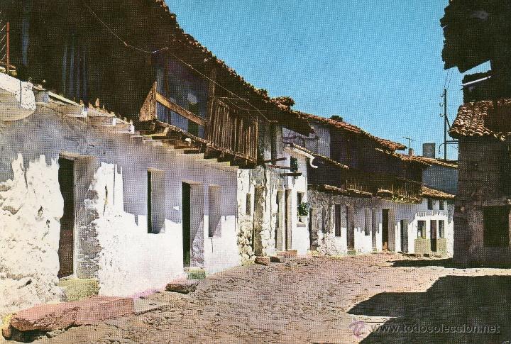 Postales: sotillo de la adrada. 2 calle tipica. c. carral
