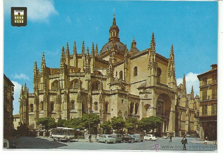 Postales: SEGOVIA.-LA CATEDRAL.-POSTALES ESCUDO DE ORO N&ordm; 24.-SIN CIRCULAR