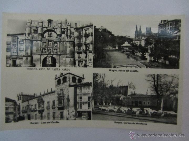 Postales: Postal de Burgos. Manipel . Escrita - Foto 1