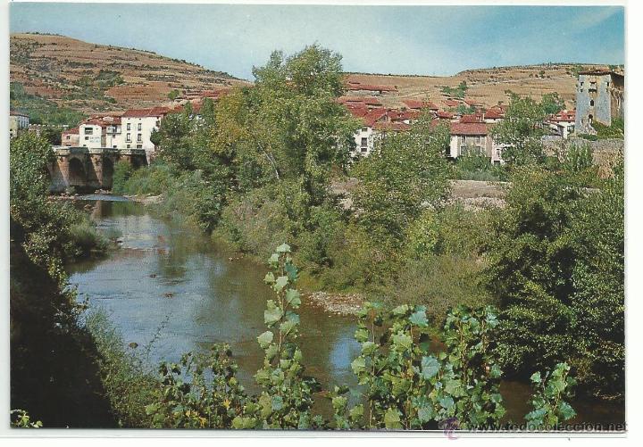 Postales: COVARRUBIAS.-VISTA PANORAMICA AL FONDO PUENTE.-EDICION POSTAL INTER.-SIN CIRCULAR
