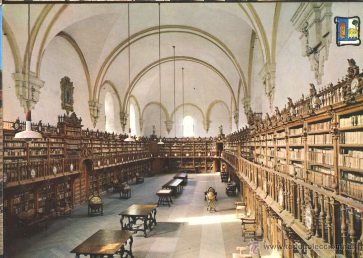 Postkarten: SALAMANCA - BIBLIOTECA DE LA UNIVERSIDAD - J
