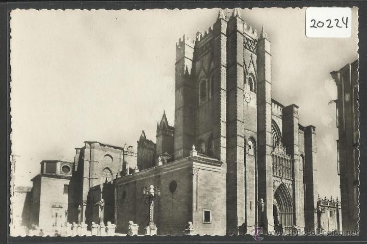 Postales: AVILA - 13 - CATEDRAL - HELIOTIPIA ARTISTICA ESPA&Ntilde;OLA - (20224)