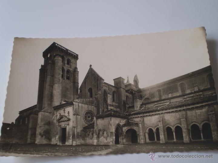 Postales: ANTIGUA POSTAL HUELGAS,EXTERIOR DE LA IGLESIA.BURGOS,ADICIONES ARRIBAS.N&ordm; 112.A&Ntilde;OS 40