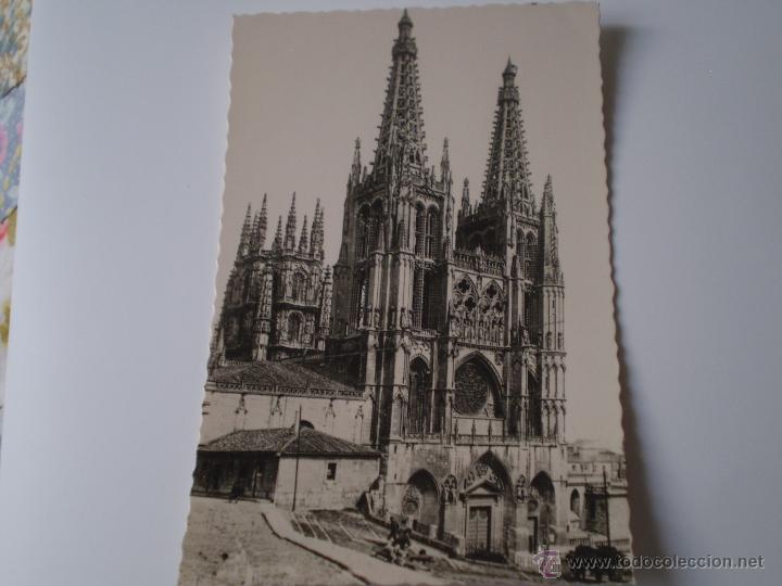 Postales: ANTIGUA POSTAL LA CATEDRAL,BURGOS.EDICIONES ARRIBAS,N&ordm; 1 ,A&Ntilde;OS 40