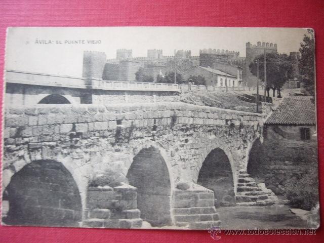 Postales: AVILA. N&ordm; 5. HAUSER Y MENET. ESCRITA.