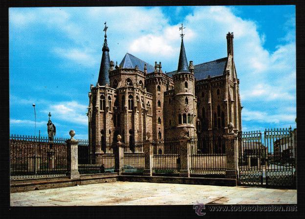 Postales: POSTAL ASTORGA. PALACIO EPISCOPAL - Foto 1