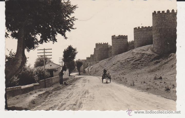 Postales: Avila muralla lienzo norte