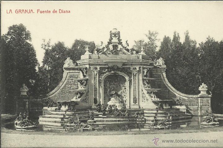 Postales: SEGOVIA LA GRANJA SIN ESCRIBIR - Foto 1