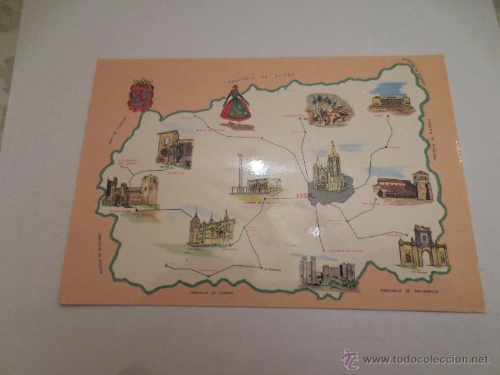 Postales: leon. astorga. ria&ntilde;o y mas. - Foto 1