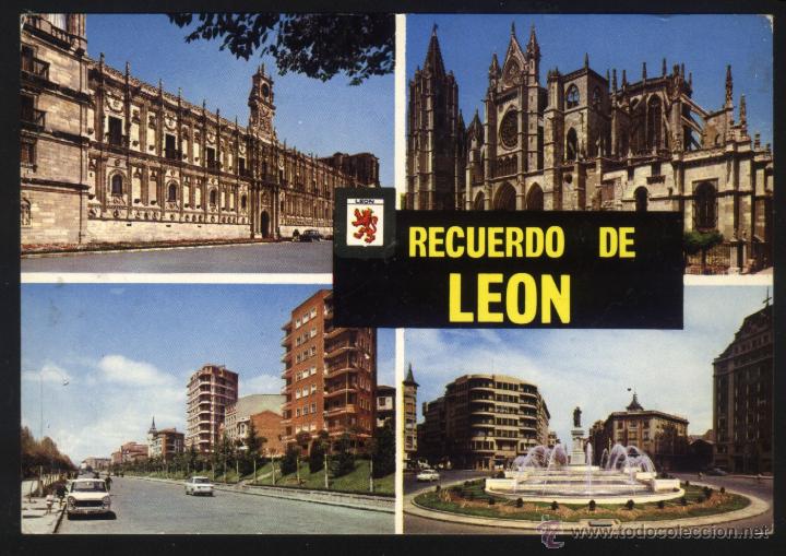 Postales: LE-0116- RECUERDO DE LE&Oacute;N. - Foto 1