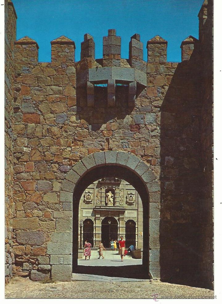 Postales: AVILA .-POSTAL PUBLICITARIA CONFITERIA ISELMA .- EDICIONES FISA 1963