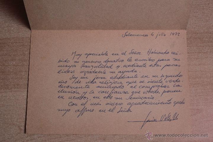 Postales: Tarjeta de Salamanca - Foto 2